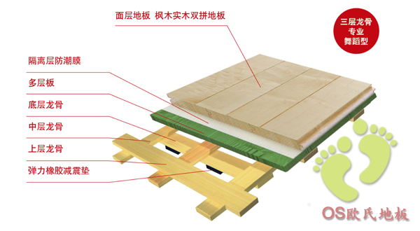 地板体育木施工团队专业知识_体育木地板专业施工团队_体育运动木地板施工